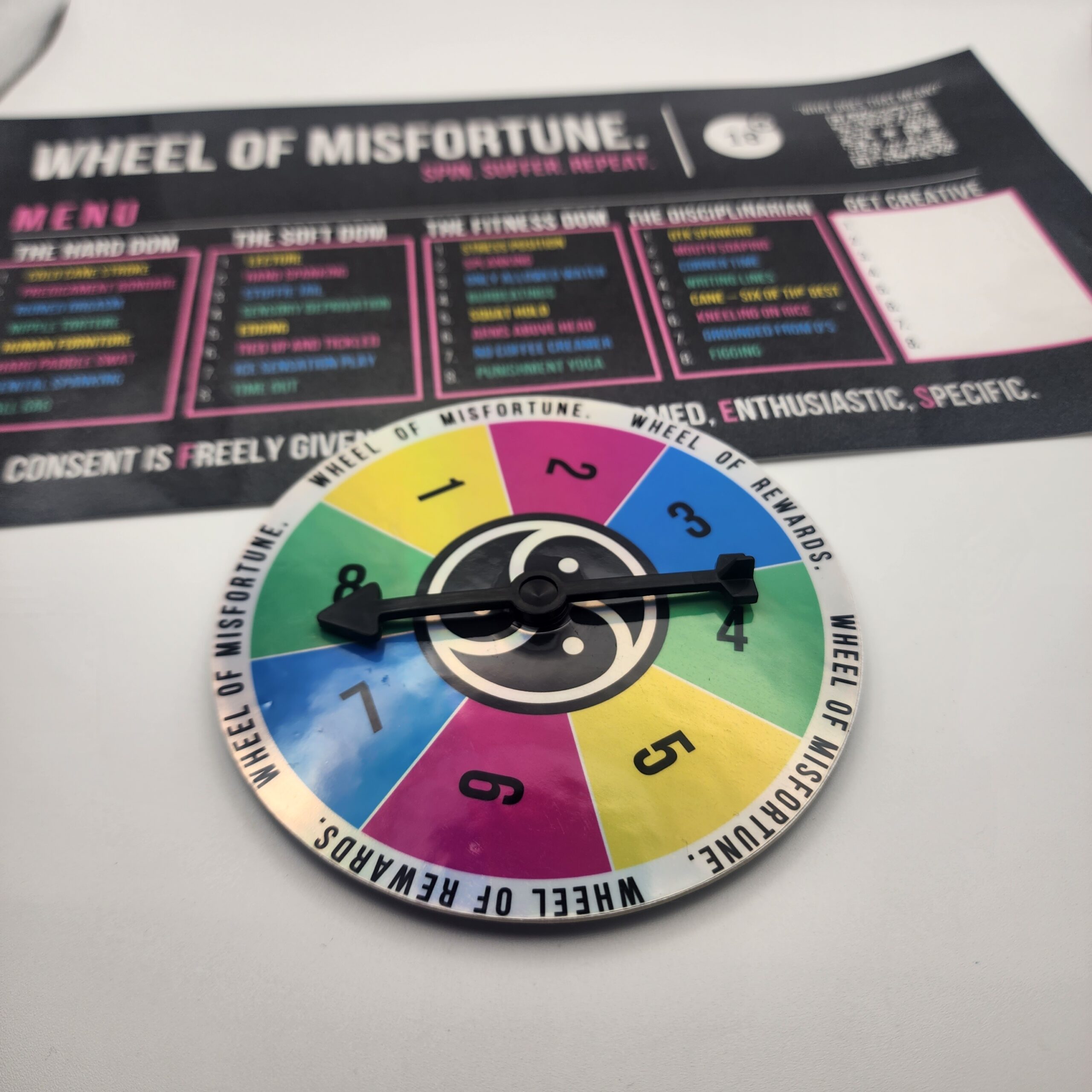 Wheel of Misfortune — A BDSM Game